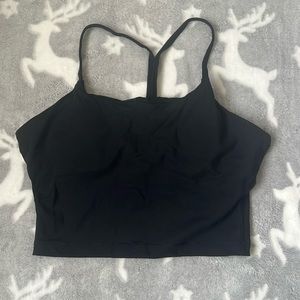 Cropped sports bra top